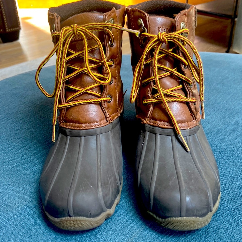 Boys Sperry Avenue Duck Boots size 3